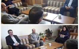 دیدار مدیر حج وزیارت استان با مدیرکل فرهنگ و ارشاد اسلامی استان سمنان