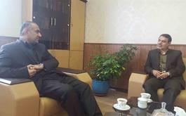 دیدار مدیر حج و زیارت استان با دادستان عمومی و انقلاب مرکز سمنان