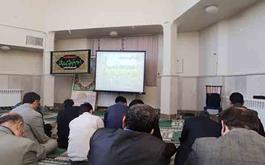 برگزاری مراسم زیارت عاشورا و روضه در محل  نمازخانه حج و زیارت استان سمنان