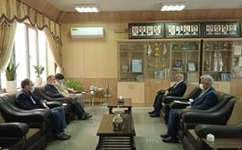 برگزاری جلسه هماهنگی اعطای تسهیلات عتبات عالیات، با رییس اداره امور شعب بانک ملت استان