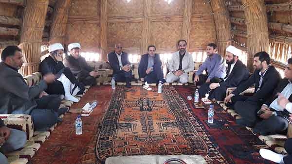 بازدید سرپرست حج و زیارت استان سمنان و جمعی از اعضای کمیته ثبت نام و اعزام و حمل و نقل از مرز چذابه